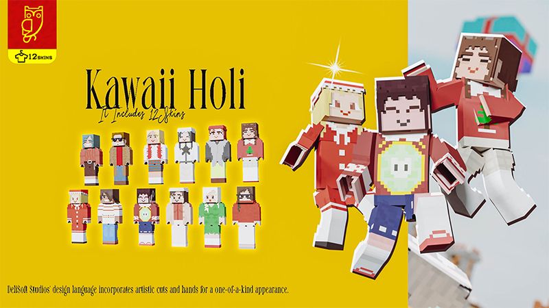 Kawaii Holi on the Minecraft Marketplace by DeliSoft Studios