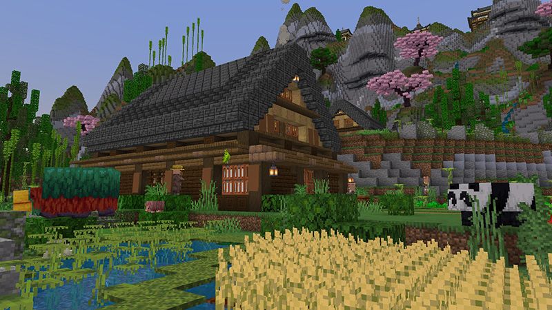 Mountain Settlement by Octovon