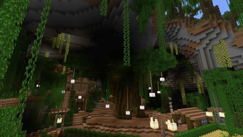 Secret Jungle Base by Magefall