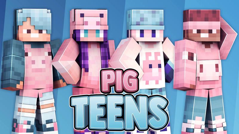 Pig Teens on the Minecraft Marketplace by 57Digital