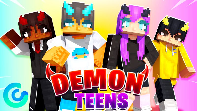 Demon Teens HD on the Minecraft Marketplace by Glorious Studios Demon Teens HD on the Minecraft Marketplace by Glorious Studios