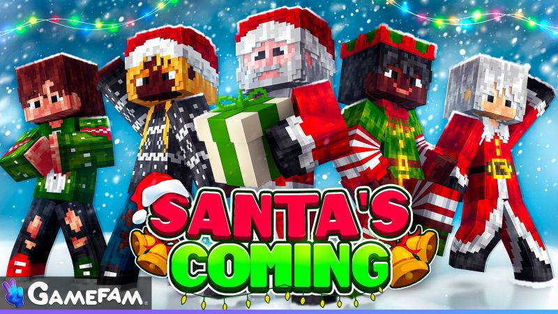Santas Coming on the Minecraft Marketplace by Gamefam