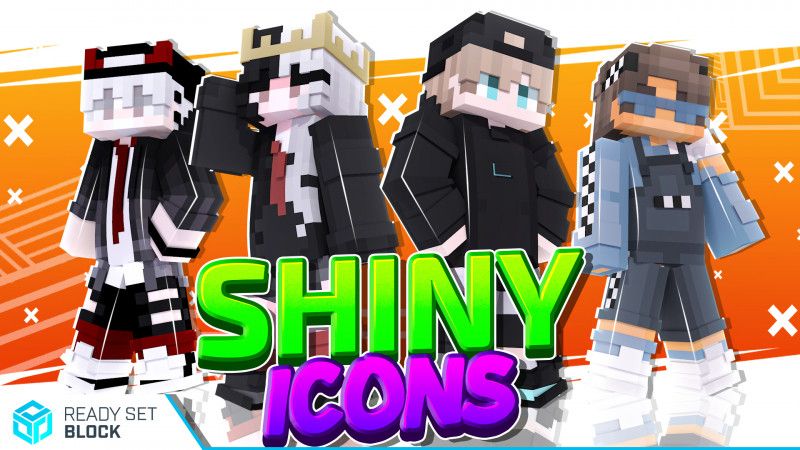 Shiny Icons on the Minecraft Marketplace by Ready, Set, Block! Shiny Icons on the Minecraft Marketplace by Ready, Set, Block!