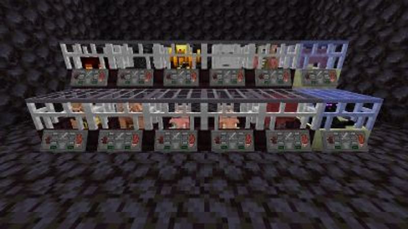 Mob Farm in a Block Add-On on the Minecraft Marketplace by EduElfie