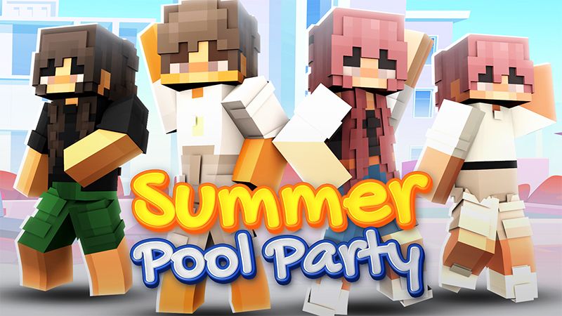Summer Pool Party on the Minecraft Marketplace by Cypress Games Summer Pool Party on the Minecraft Marketplace by Cypress Games