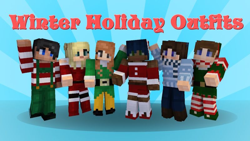 Winter Holiday Outfits on the Minecraft Marketplace by BTWN Creations