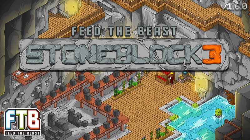 Stoneblock 3 on the Minecraft Marketplace by FTB