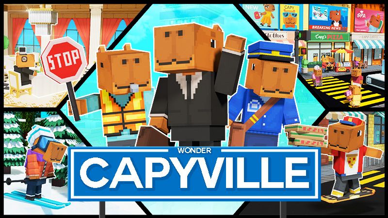 Capy Ville on the Minecraft Marketplace by Wonder