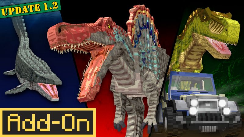 Paleocraft Dinosaur Breakout on the Minecraft Marketplace by CompyCraft
