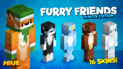 Furry Friends Winter Edition on the Minecraft Marketplace by The Hive