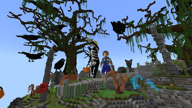 Halloween: Pumpkin Skyblock by Pickaxe Studios