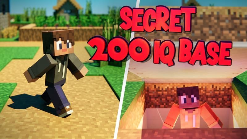 Secret 200 IQ Base on the Minecraft Marketplace by Razzleberries Secret 200 IQ Base on the Minecraft Marketplace by Razzleberries