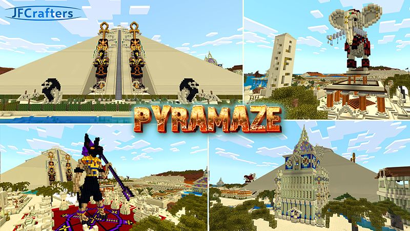 Pyramaze on the Minecraft Marketplace by JFCrafters Pyramaze on the Minecraft Marketplace by JFCrafters