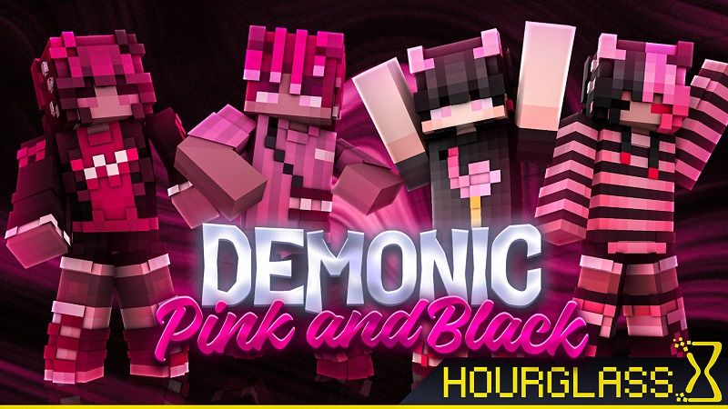 Demonic Pink and Black on the Minecraft Marketplace by Hourglass Studios