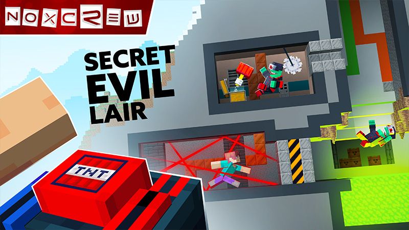 Secret Evil Lair on the Minecraft Marketplace by Noxcrew Secret Evil Lair on the Minecraft Marketplace by Noxcrew