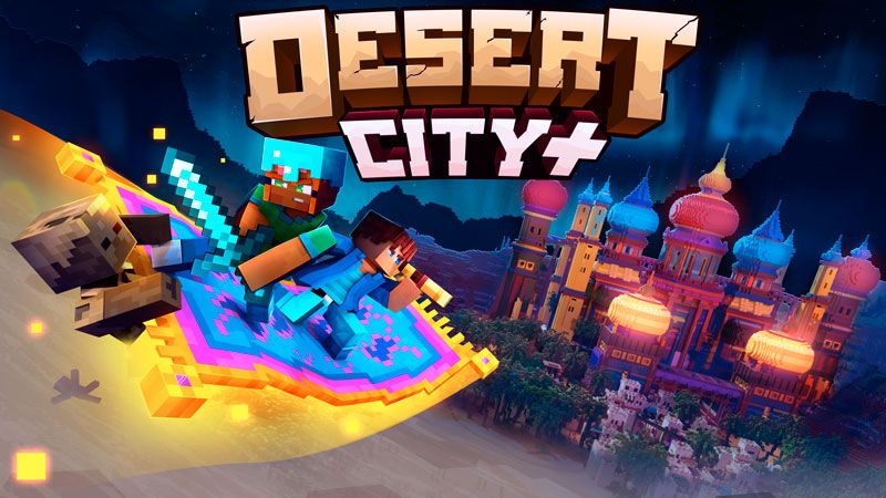 Desert City on the Minecraft Marketplace by King Cube Desert City on the Minecraft Marketplace by King Cube