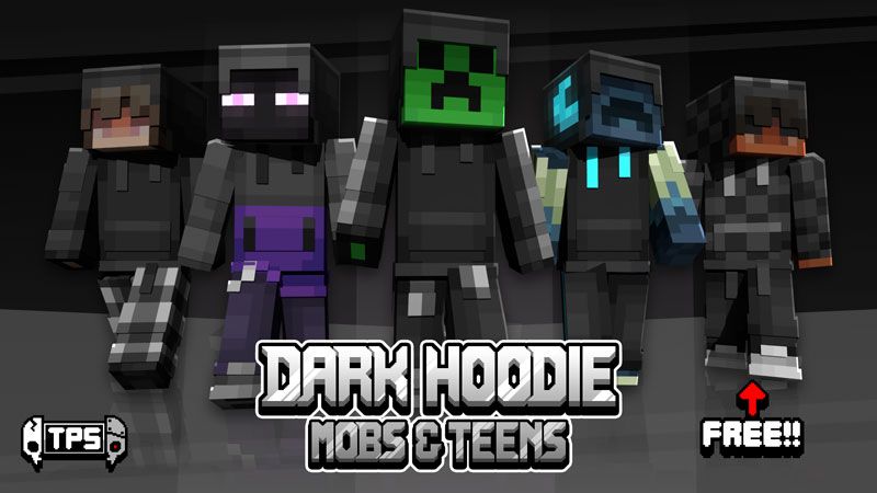 Dark Hoodie  Mobs and Teens on the Minecraft Marketplace by The Pocalypse Studios