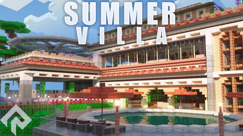 Summer Villa on the Minecraft Marketplace by RareLoot Summer Villa on the Minecraft Marketplace by RareLoot