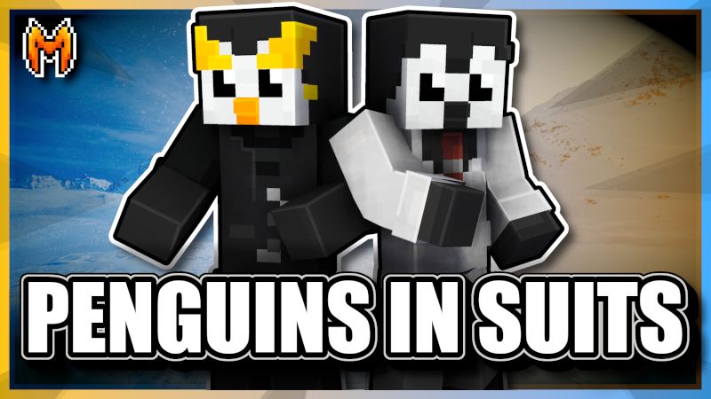 Penguins in Suits on the Minecraft Marketplace by Metallurgy Blockworks