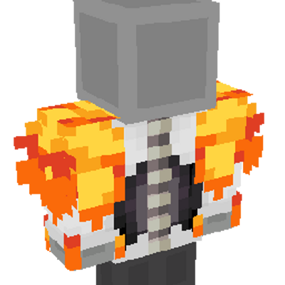Backwards Fire Jacket on the Minecraft Marketplace by Mythicus