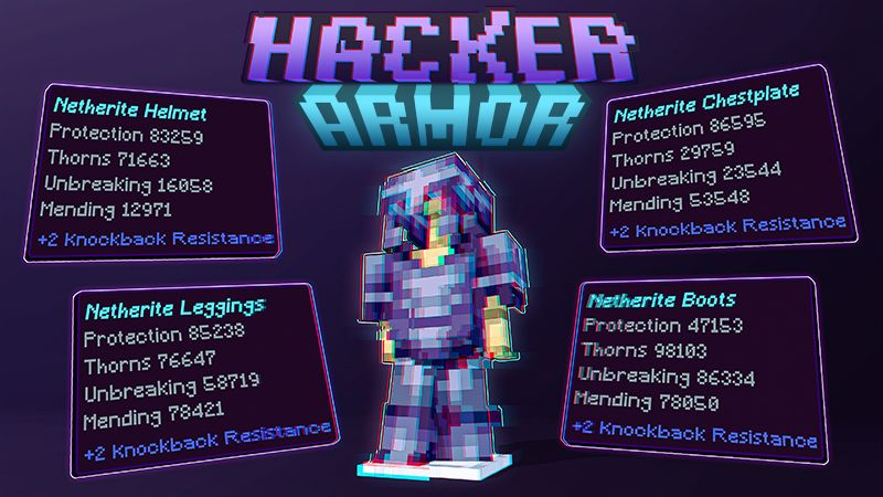 Hacker Armor on the Minecraft Marketplace by Duh Hacker Armor on the Minecraft Marketplace by Duh