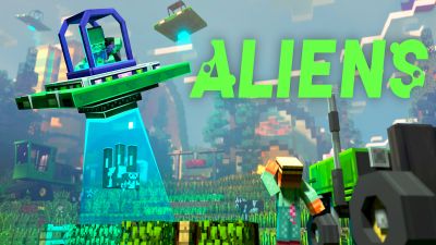 Aliens on the Minecraft Marketplace by Sapphire Studios