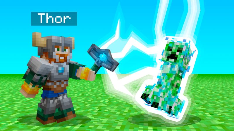 Thor on the Minecraft Marketplace by VoxelBlocks Thor on the Minecraft Marketplace by VoxelBlocks