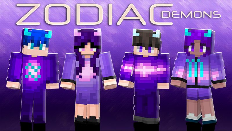 Zodiac Demons on the Minecraft Marketplace by Blu Shutter Bug