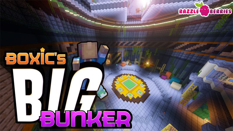 Boxics Big Bunker on the Minecraft Marketplace by Razzleberries