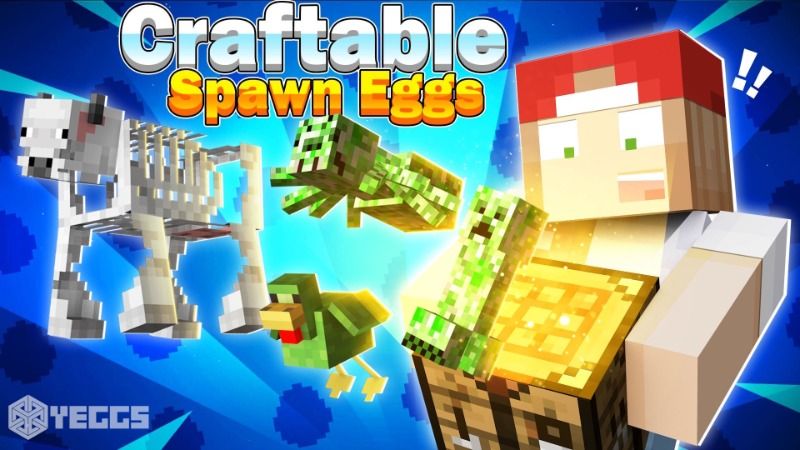 Craftable Spawn Eggs on the Minecraft Marketplace by Yeggs