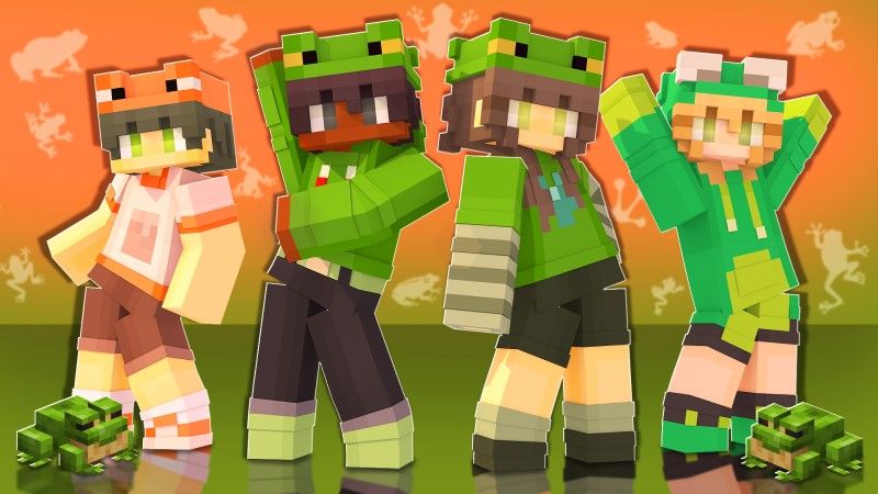 Frog Friends on the Minecraft Marketplace by Nitric Concepts