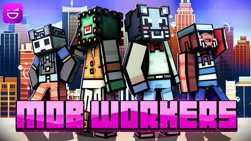 Mob Workers on the Minecraft Marketplace by Giggle Block Studios Mob Workers on the Minecraft Marketplace by Giggle Block Studios