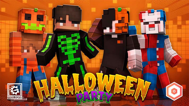 Hallowen Party on the Minecraft Marketplace by Gearblocks Hallowen Party on the Minecraft Marketplace by Gearblocks