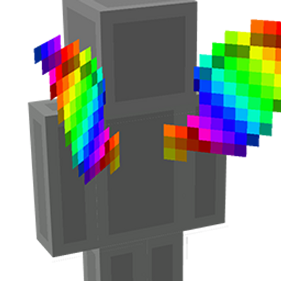 Rainbow Wings on the Minecraft Marketplace by Cleverlike