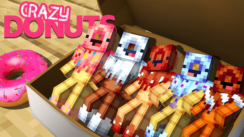Crazy Donuts on the Minecraft Marketplace by Odyssey Builds Crazy Donuts on the Minecraft Marketplace by Odyssey Builds