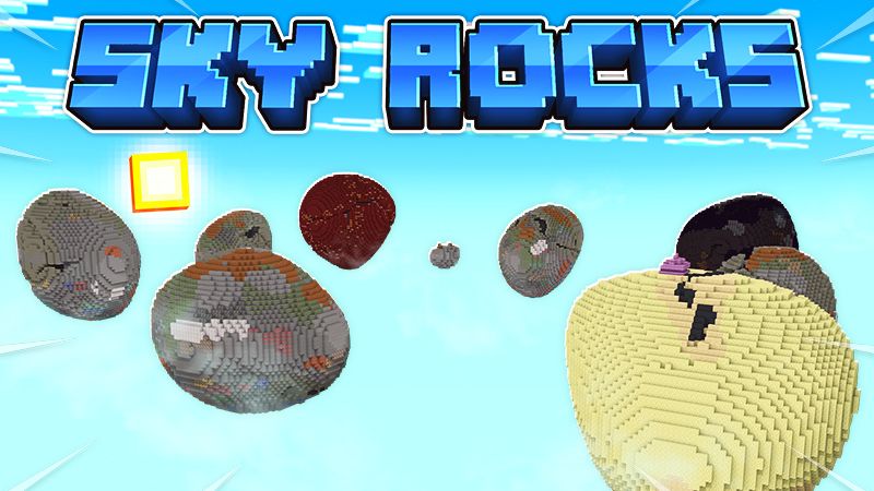 Sky Rocks on the Minecraft Marketplace by Pickaxe Studios
