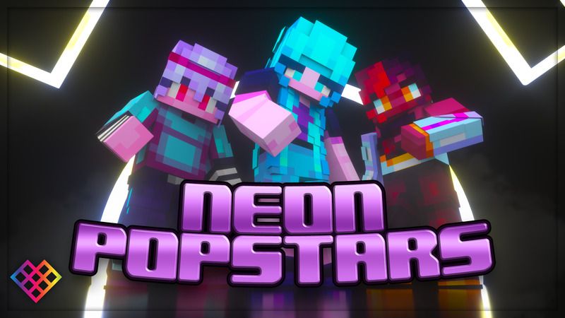 Neon Popstars on the Minecraft Marketplace by Rainbow Theory Neon Popstars on the Minecraft Marketplace by Rainbow Theory