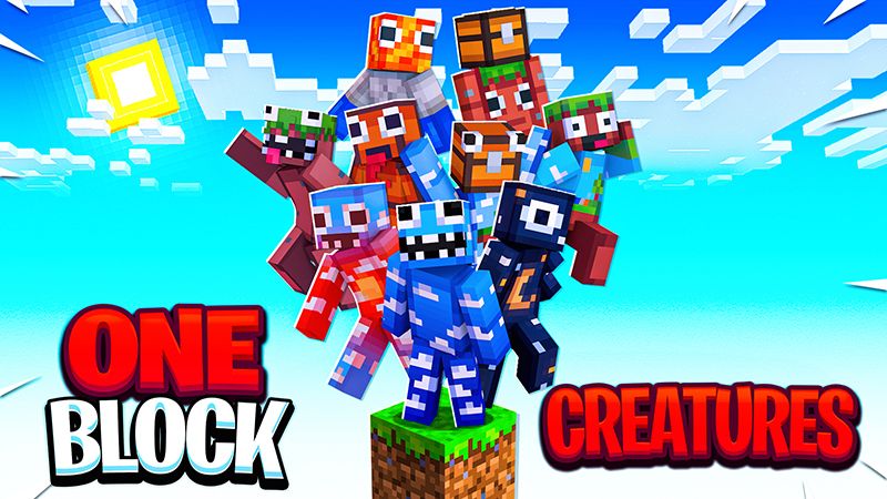 One Block Creatures on the Minecraft Marketplace by Pixel Smile Studios One Block Creatures on the Minecraft Marketplace by Pixel Smile Studios