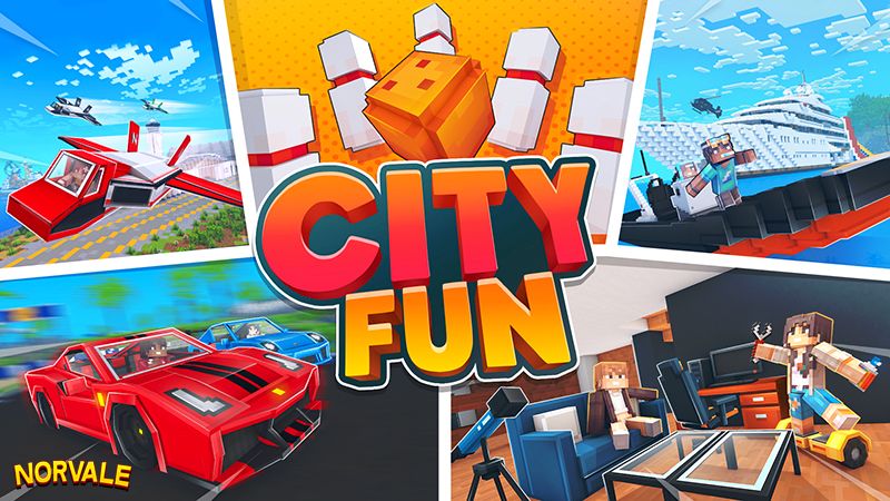 City Fun on the Minecraft Marketplace by Norvale City Fun on the Minecraft Marketplace by Norvale