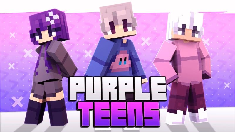 Purple Teens on the Minecraft Marketplace by Mine-North Purple Teens on the Minecraft Marketplace by Mine-North