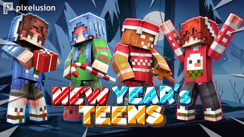 New Years Teens on the Minecraft Marketplace by Pixelusion