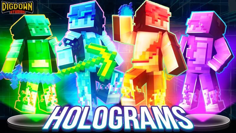 Holograms on the Minecraft Marketplace by Dig Down Studios Holograms on the Minecraft Marketplace by Dig Down Studios
