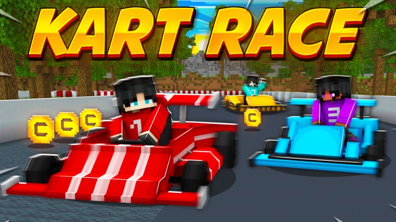 Kart Race on the Minecraft Marketplace by Waypoint Studios Kart Race on the Minecraft Marketplace by Waypoint Studios