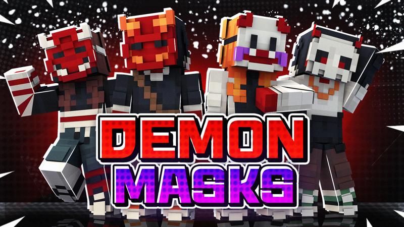 Demon Masks on the Minecraft Marketplace by 4KS Studios Demon Masks on the Minecraft Marketplace by 4KS Studios