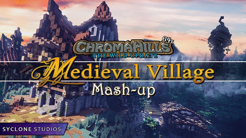 Chroma Hills Medieval Village on the Minecraft Marketplace by Syclone Studios