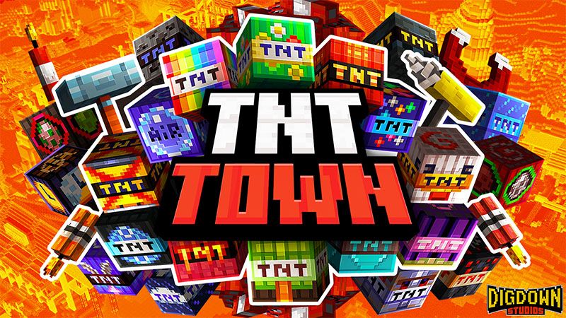 TNT Town on the Minecraft Marketplace by Dig Down Studios