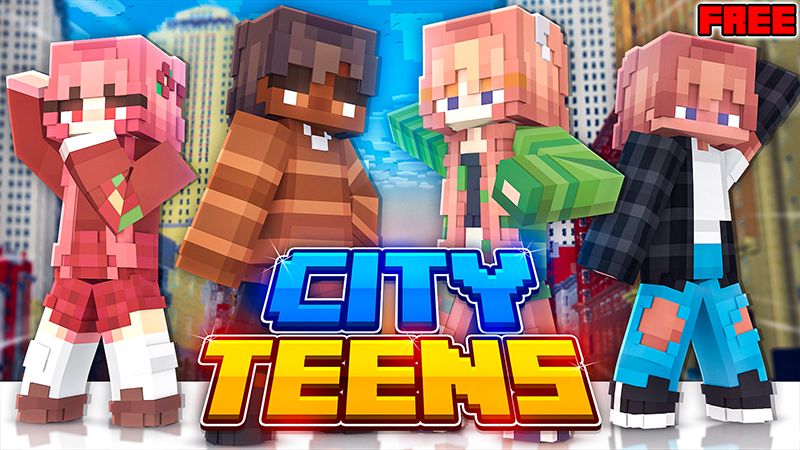 City Teens on the Minecraft Marketplace by Bunny Studios City Teens on the Minecraft Marketplace by Bunny Studios