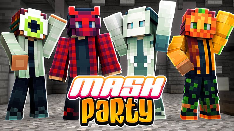 Mask Party on the Minecraft Marketplace by Sapphire Studios Mask Party on the Minecraft Marketplace by Sapphire Studios