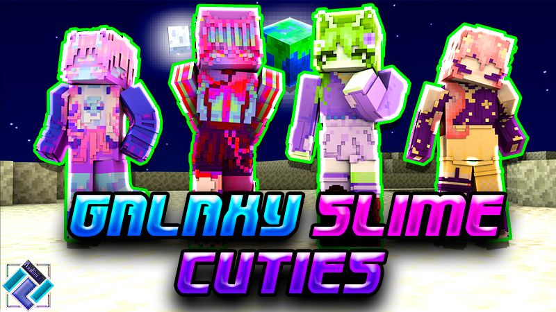 Galaxy Slime Cuties on the Minecraft Marketplace by PixelOneUp