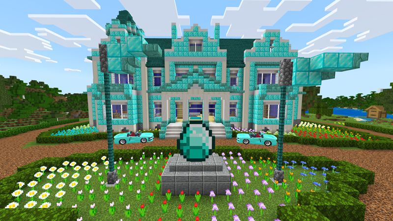 Diamond Mansion by Razzleberries